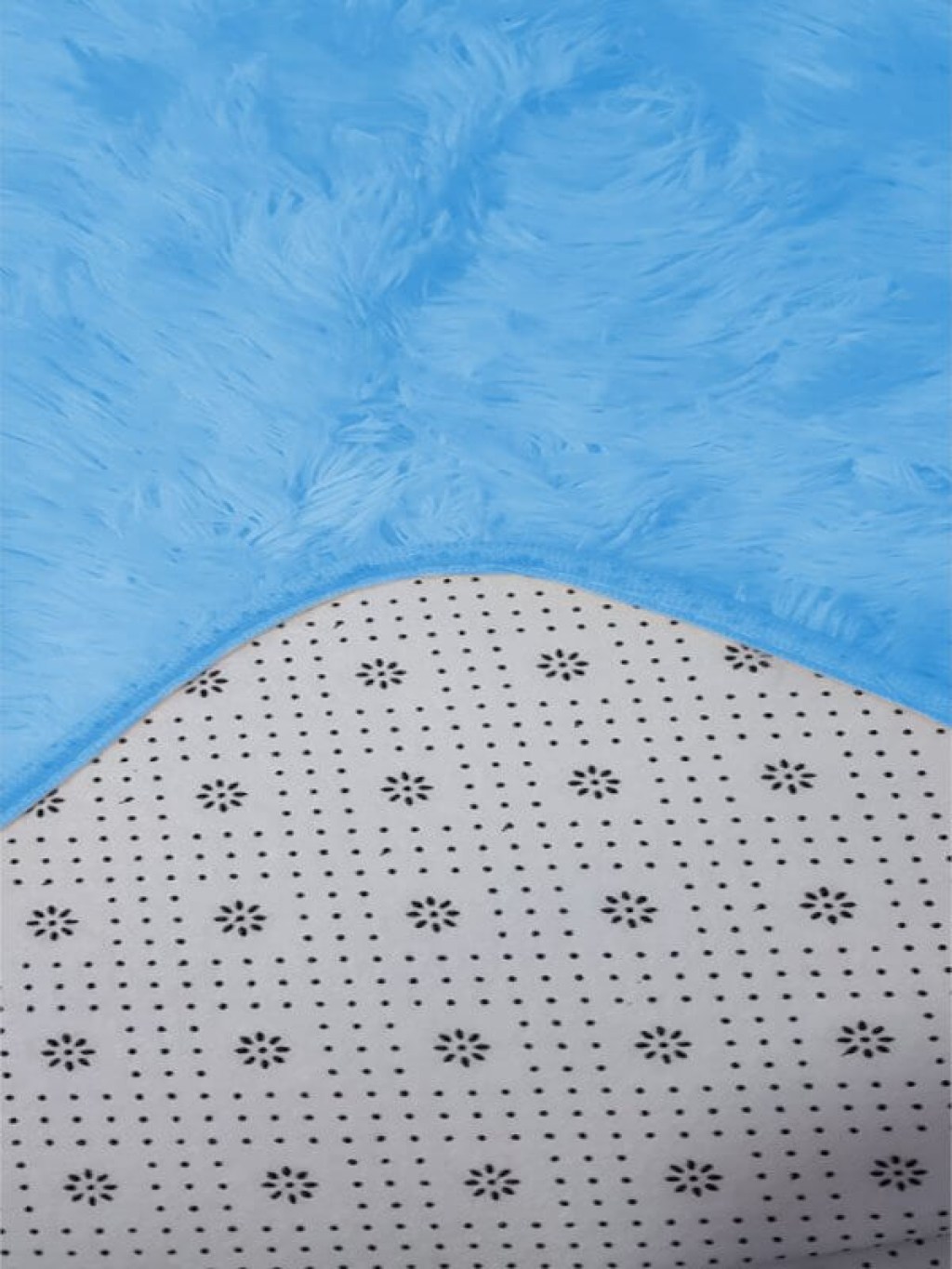 Χαλί Fluffie Πετρόλ Με Αντιολισθητικό Πάτο Γαρύφαλλο | Γαρύφαλλο - Λευκά Είδη