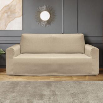 Ελαστικό κάλυμα τριθέσιου καναπέ σε 5 χρώματα - Τριθέσιο Bordeaux, Choco, Grey, Sand, Vison Beauty Home 