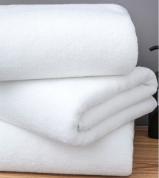 Πετσέτα Προσώπου Ξενοδοχείου Crystal 600gsm 100% Cotton 50x95 Λευκό - 50x95 Λευκό Beauty Home 