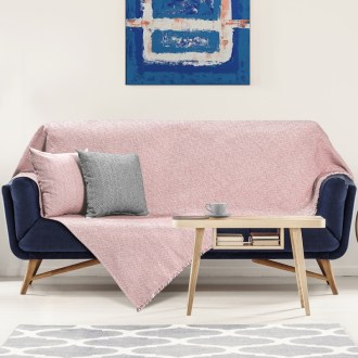 Ριχτάρι Τριθέσιο Art 8477 180x300 Ροζ - Τριθέσιο Ροζ Beauty Home 