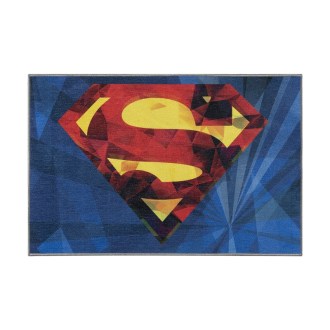 Πατάκι Art 6187 Superman 55x85 Μπλε - 55x85 Μπλε Beauty Home 