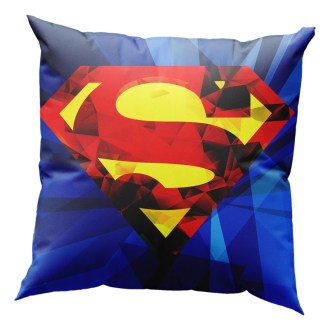 Μαξιλάρι με γέμιση Art 6187 Superman 40x40 Μπλε - 40x40 Μπλε Beauty Home 