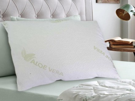 Μαξιλάρι Ύπνου Aloe Vera Μαλακό Γαρύφαλλο 50x70 | Γαρύφαλλο - Λευκά Είδη