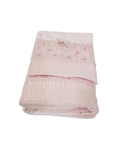 Σετ Νυφικές Πετσέτες Βαμβακερές Rose | Γαρύφαλλο - Λευκά Είδη